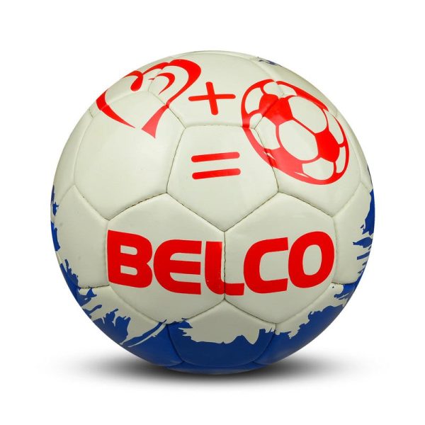 Belco Premium White Love Football (1 football with needle) (Size 5) | 11+ Years Discount