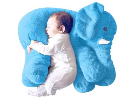 Baby Elephant Shaped Pillow (Blue) Online Sale