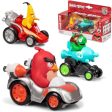 Angry Birds Crashers Pull Back Toy Cars (3 Car Racers in 1 Set) Cheap