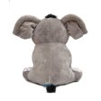 Baby Elephant with Monkey Soft Toy (Grey) Online now