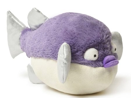 Bubble Fish Soft Toy- Purple For Cheap