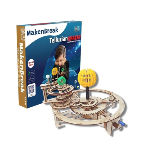 DIY STEM Educational Tellurion Orrery Construction Kit For Sale