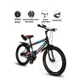 BMX 20T Bicycle (Black Orange) | 20 Inch COD not Available Online