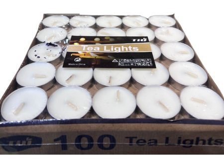 100 Tealight Candle Set Online Hot Sale