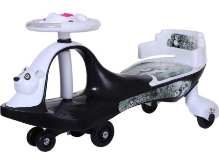 Manual Ride On Magic Car Twister Swinger with Music (Black, White) Online Hot Sale