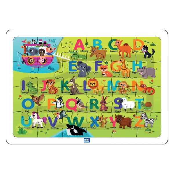 Alphabets Voyage Jigsaw Puzzle 24 Piece Puzzle for Kids Hot on Sale