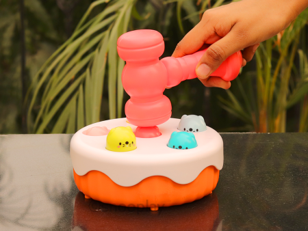 Cake Beating Gophers Toy Action Game Discount