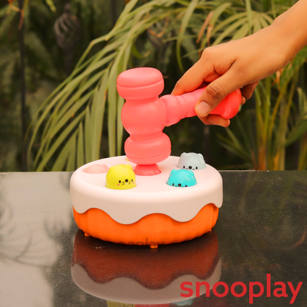 Cake Beating Gophers Toy Action Game Discount