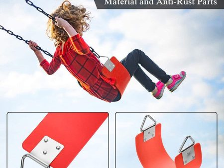 Flexible EVA Plastic Swing Seat - Red Online