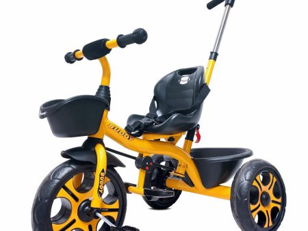 Buddy Plug N Play Kids Tricycle | Capacity Upto 30 Kgs (Yellow) Online now