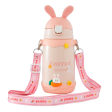 Bunny Themed Stainless Steel Water Bottle (500ml) Online Hot Sale