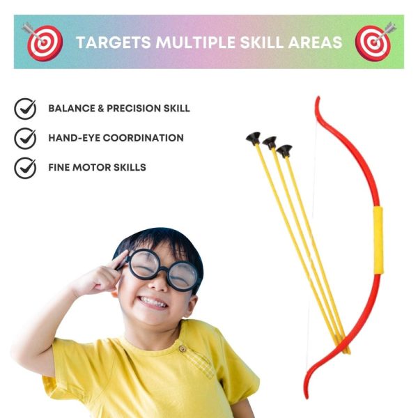 Archery Set with 3 Arrows Supply