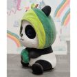 Avocado Panda Teddy Animal Soft Toy (Multicolour) Fashion