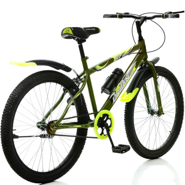 BMX Bicycle (Frame Size-16, 24 Inches) | Military Green (COD not Available) Online Sale