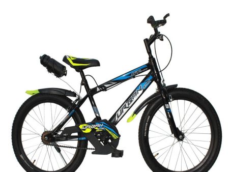 BMX 20T Bicycle (Black Green) | 20 Inch COD not Available For Discount