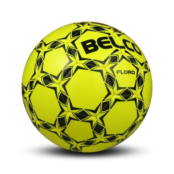 Belco Floro Yellow Football (1 Football with needle) (Size 5) | 11+ Years Online Sale