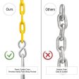 Flexible High Back Full Bucket Swings Seat Chains (Yellow) Online Sale