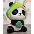 Avocado Panda Teddy Animal Soft Toy (Multicolour) Fashion