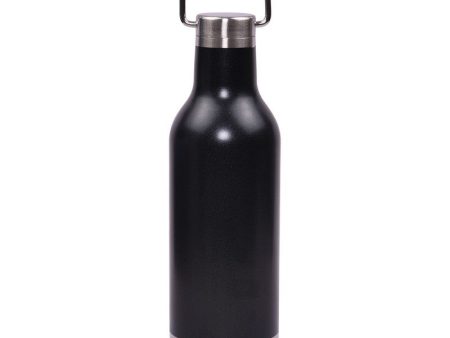 Camper Stainless Steel Hot n Cold Bottle (500ml) | Black For Discount