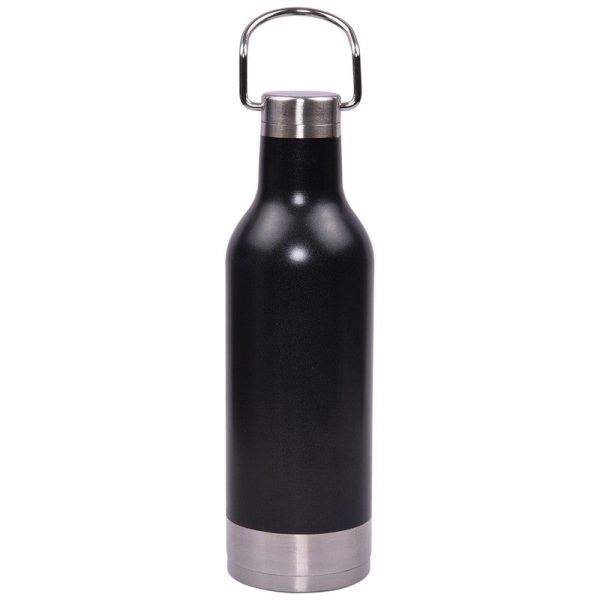 Camper Stainless Steel Hot n Cold Bottle (500ml) | Black For Discount