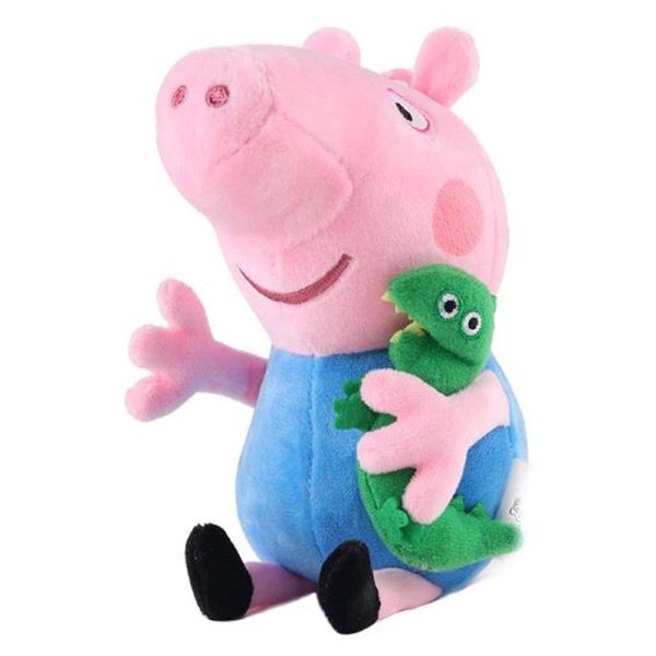 Brother Pig and Sister Pig Soft Toys Combo (Blue Pink) | Height 30 cm Discount