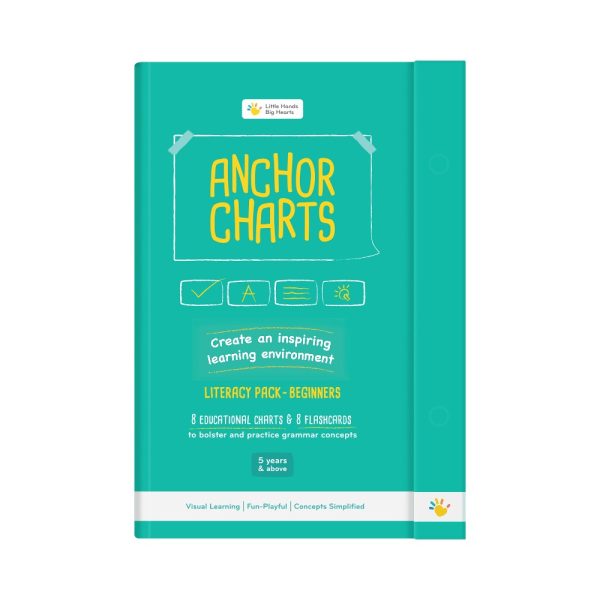 Anchor Chart Literacy Pack Beginners Educational Flash Cards Hot on Sale