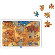 Baby Animals & Burrow 35 Piece Wooden Puzzle for Kids Sale