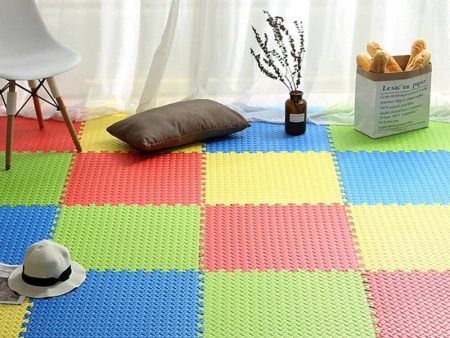 20mm Thick Interlocking EVA Foam Padding Kids Play Mat Kids - Multicolour Sale