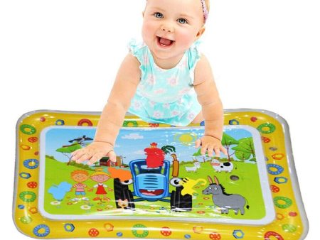 Tummy Time Baby Water Play Mat (Yellow) For Cheap