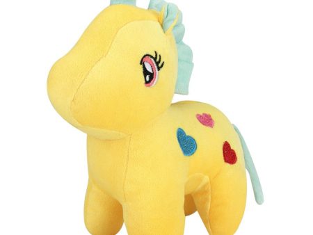 Baby Unicorn Soft Toy and Plush Toy (Yellow) For Sale