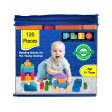 Building & Construction Blocks Educational Toy (Blue Bag - 120 Pieces) Cheap