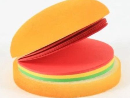 Burger Shaped Notepad and Sticky Notes Unique Mini Notes Memo Pads Discount