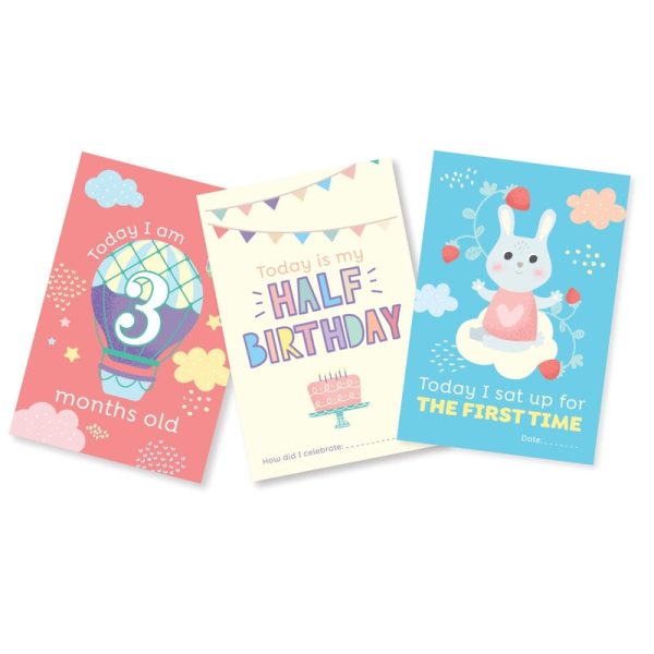 Baby Milestone Cards (Pack of 30) Fashion