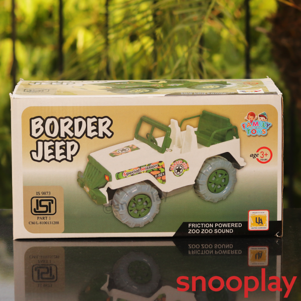 Border Jeep (Friction Powered) Online now