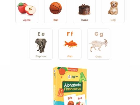 Alphabets Flash Cards (27 Early Learning Flash Cards For Kids) Online now