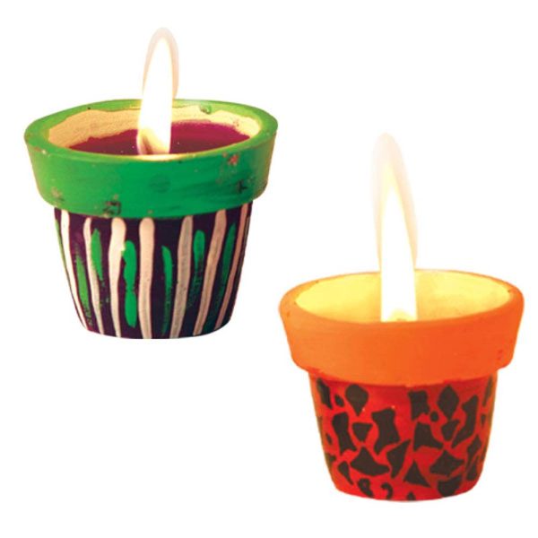 Candles From Pretty Pots (DIY Kit) For Cheap