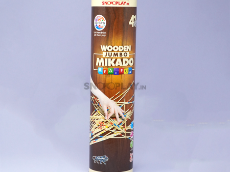 Wooden Jumbo Mikado Sticks Game For Kids on Sale