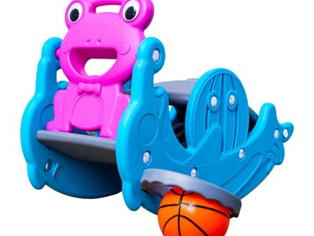 3 In 1 Slide Rocker & Basketball For Cheap