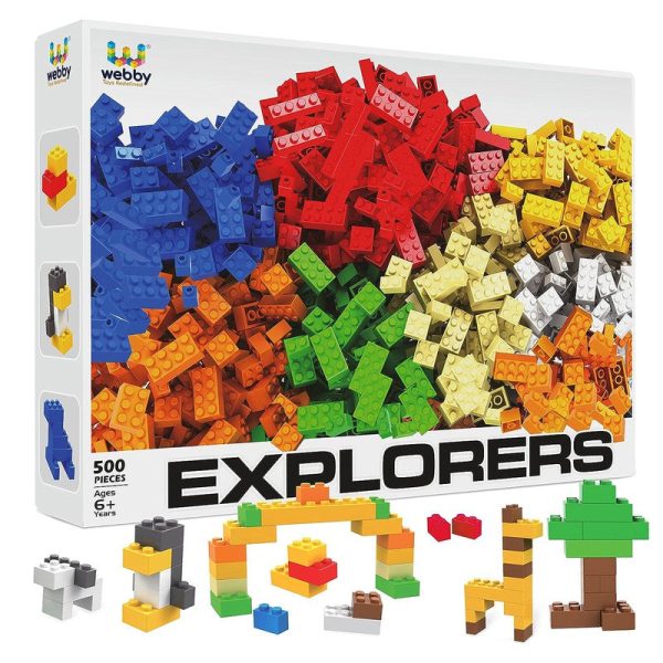 Building Blocks Construction Set - 500 Pieces Fashion