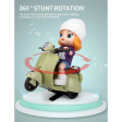 Bump & Go Stunt Scooter with Dancing, Flashing & Sound | 360 Degree Rotating Discount