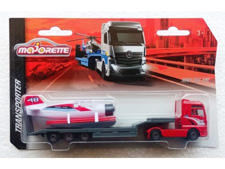 Licensed Transporter Toy (MAN TGX XXL) - Red Sale