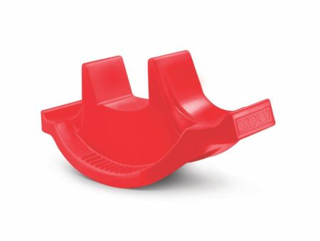 3 Way Rocker for Kids || Plastic Boat Ride On Toy || Ride On Push Rider || Rider n Rocker with footrest Support for Kids || Indoor and Outdoor - Red For Sale