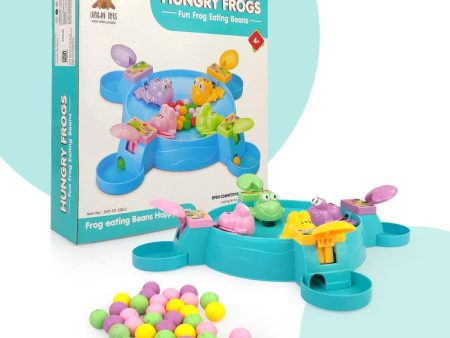 Hungry Frogs Eating Beans Tabletop Fun Board Interactive Game For Cheap